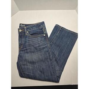 2010: AEO American Eagle: Boy Fit: Cropped Jeans: Women's Size 6: Preowned